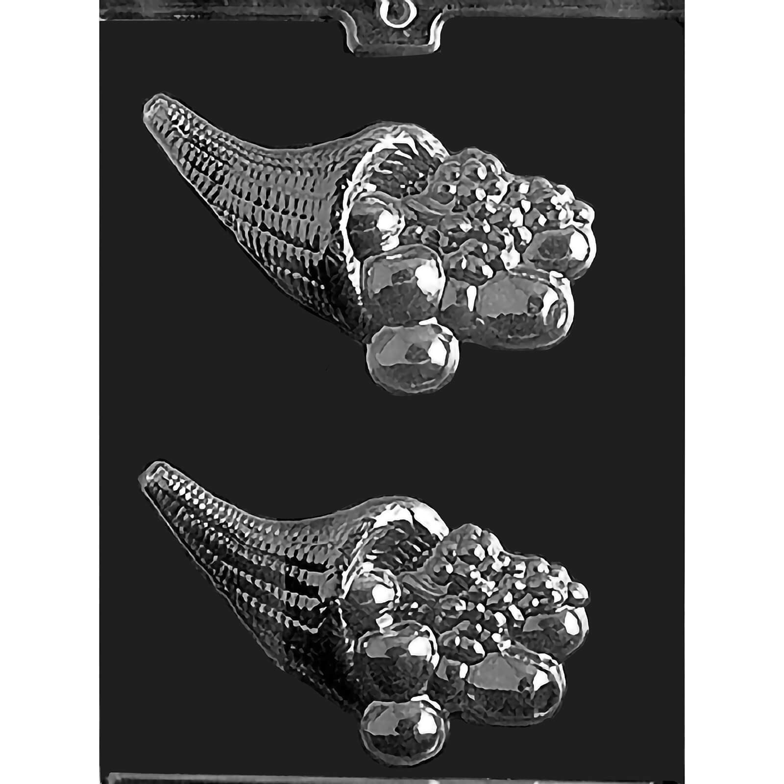 MOLD - FLAT CORNUCOPIA 5 1/2 X 3" (2)