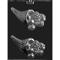 MOLD - FLAT CORNUCOPIA 5 1/2 X 3" (2)