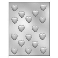 MOLD - BITE SIZE HEARTS 1 1/8" (17)