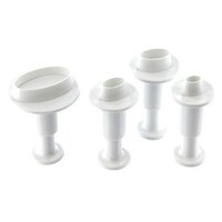  OVAL PLUNGER CUTTER - SET OF 4