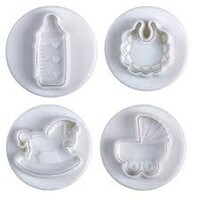  BABY PLUNGER CUTTER - SET OF 4