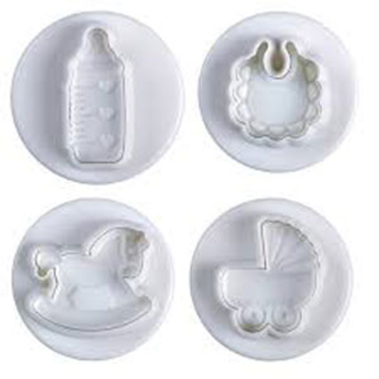  BABY PLUNGER CUTTER - SET OF 4