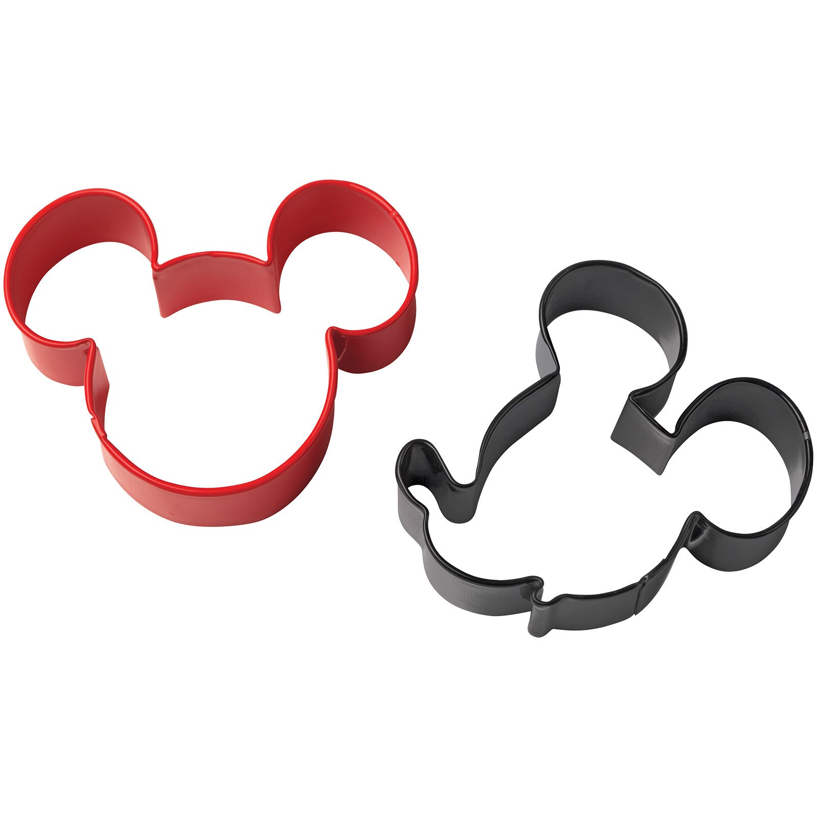 WILTON MICKEY MOUSE COOKIE CUTTER SET - 2 PC
