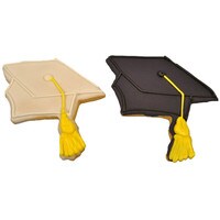 GRADUATION CAP COOKIES 3" - 24/BOX