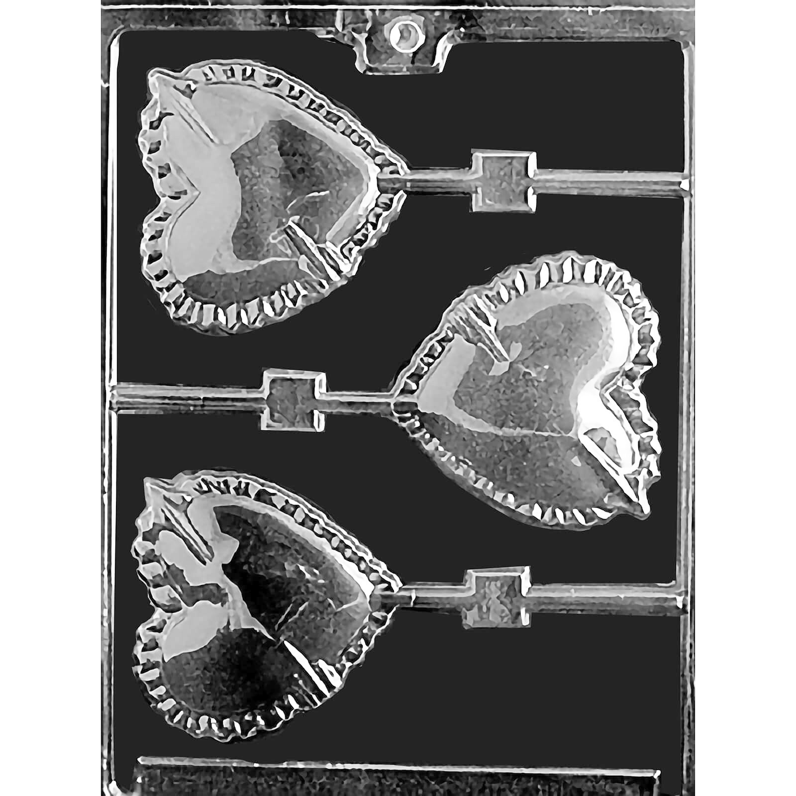 MOLD - HEART LOLLY WITH ARROW (3)