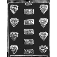 MOLD - LOVE ASSORTMENT PIECES (13)