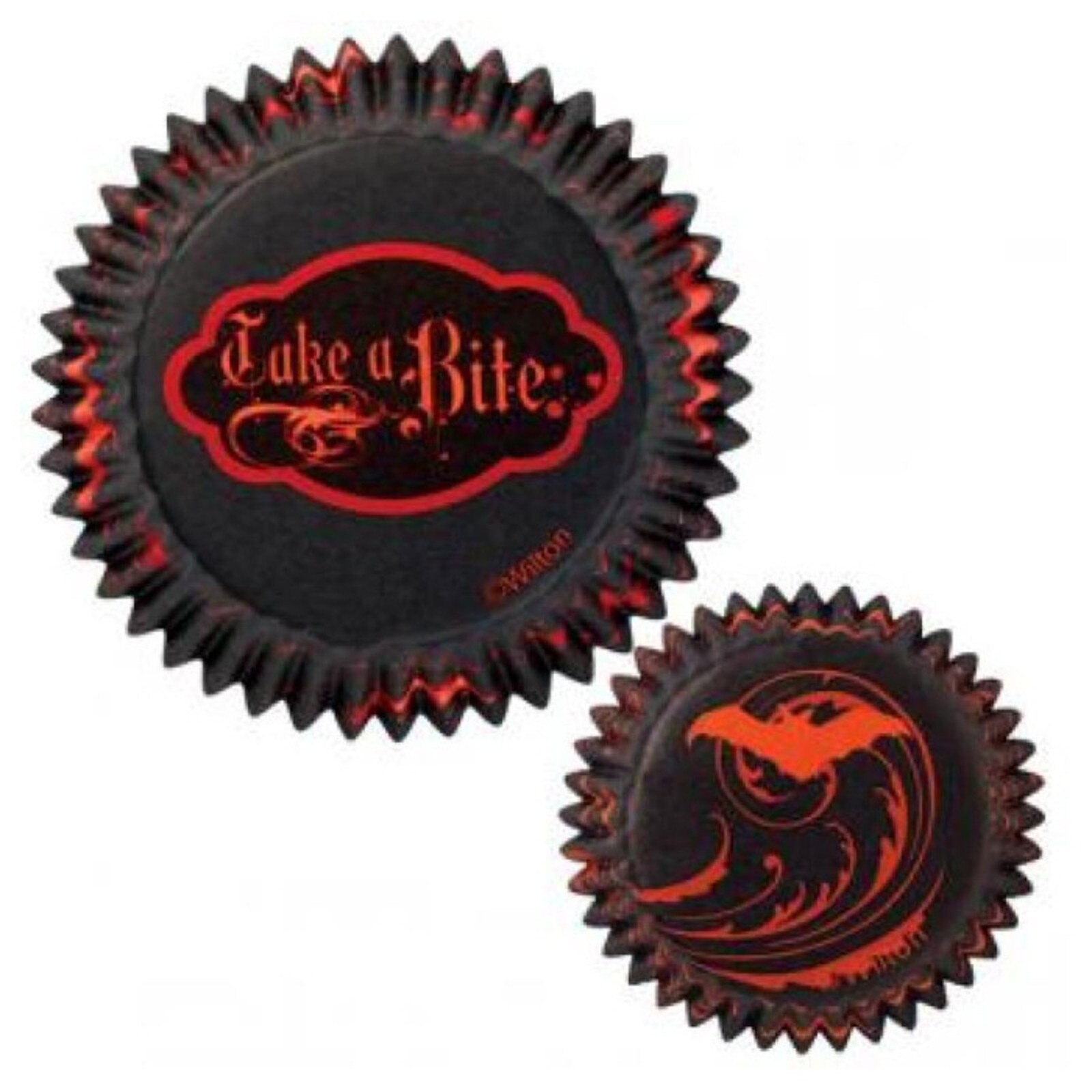WILTON "TAKE A BITE" MINI BAKING CUPS 100 PCS
