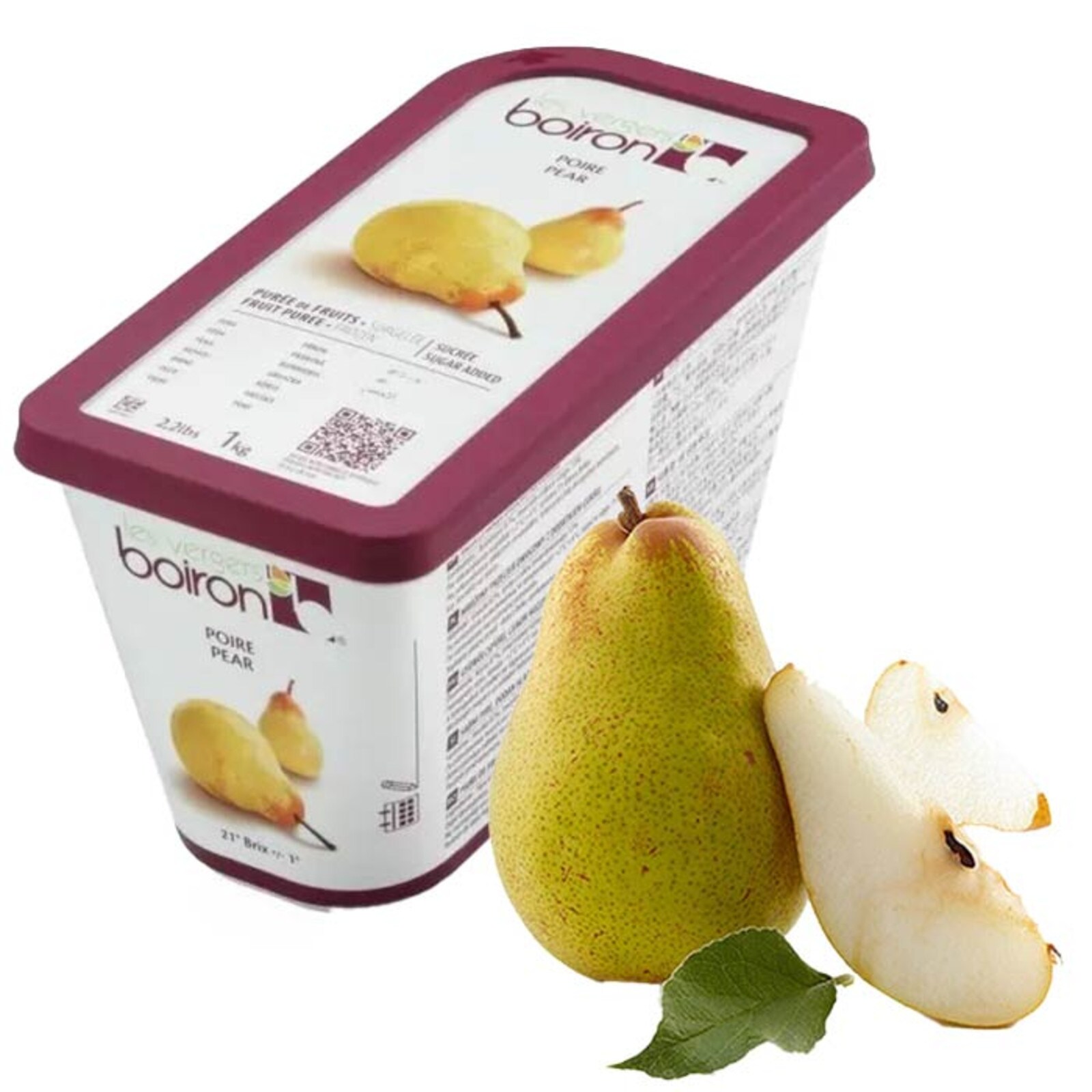 FROZEN PUREE - PEAR 1 KG