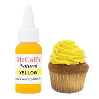 NATURAL LIQUID FOOD COLOR - YELLOW 30 ML / 1 OZ