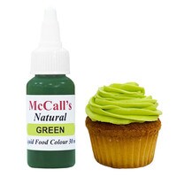 NATURAL LIQUID FOOD COLOR - GREEN 30 ML / 1 OZ