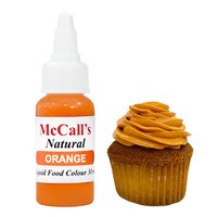 NATURAL LIQUID FOOD COLOR - ORANGE 30 ML / 1 OZ