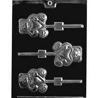 MOLD - TEDDY WITH HEART LOLLY (3)