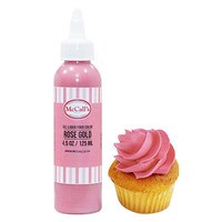 LIQUID GEL FOOD COLOR - ROSE GOLD 125 ML, 4.5 OZ