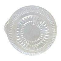 CLEAR DOME LID FOR 12" ROUND ALUMINUM CATERING TRAY - FITS # 18308