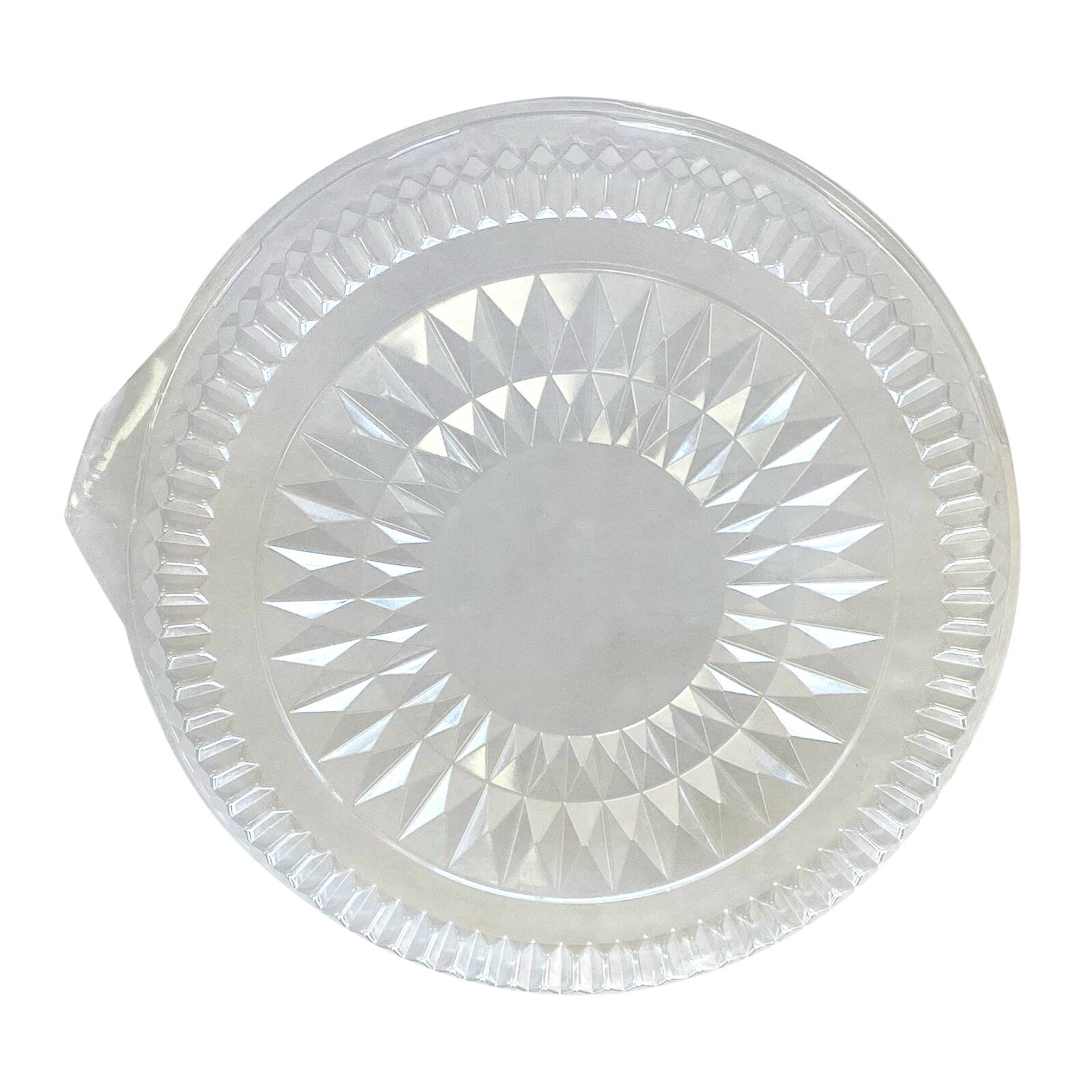 CLEAR DOME LID FOR 12" ROUND ALUMINUM CATERING TRAY - FITS # 18308
