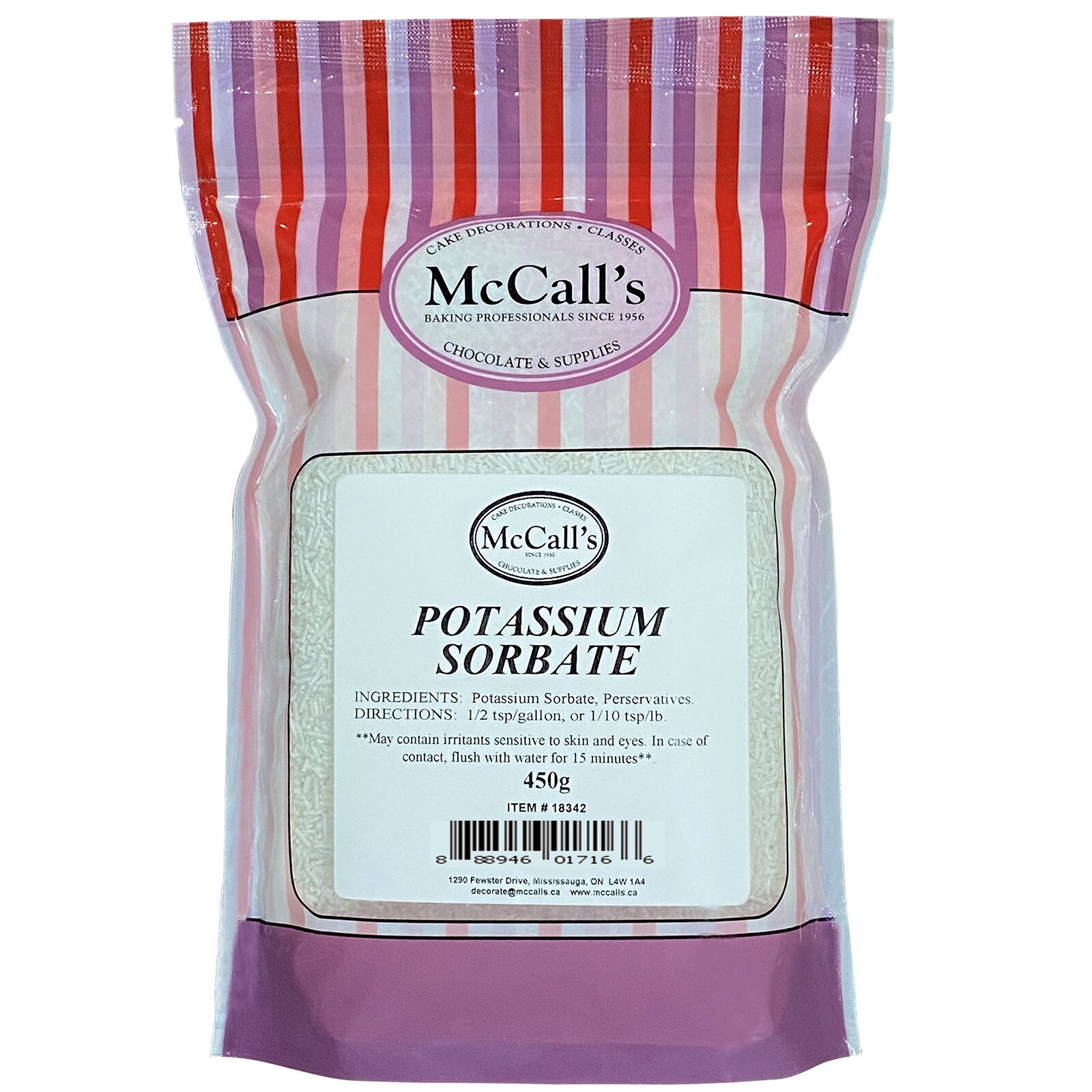 Potassium Sorbate 450 g McCall's