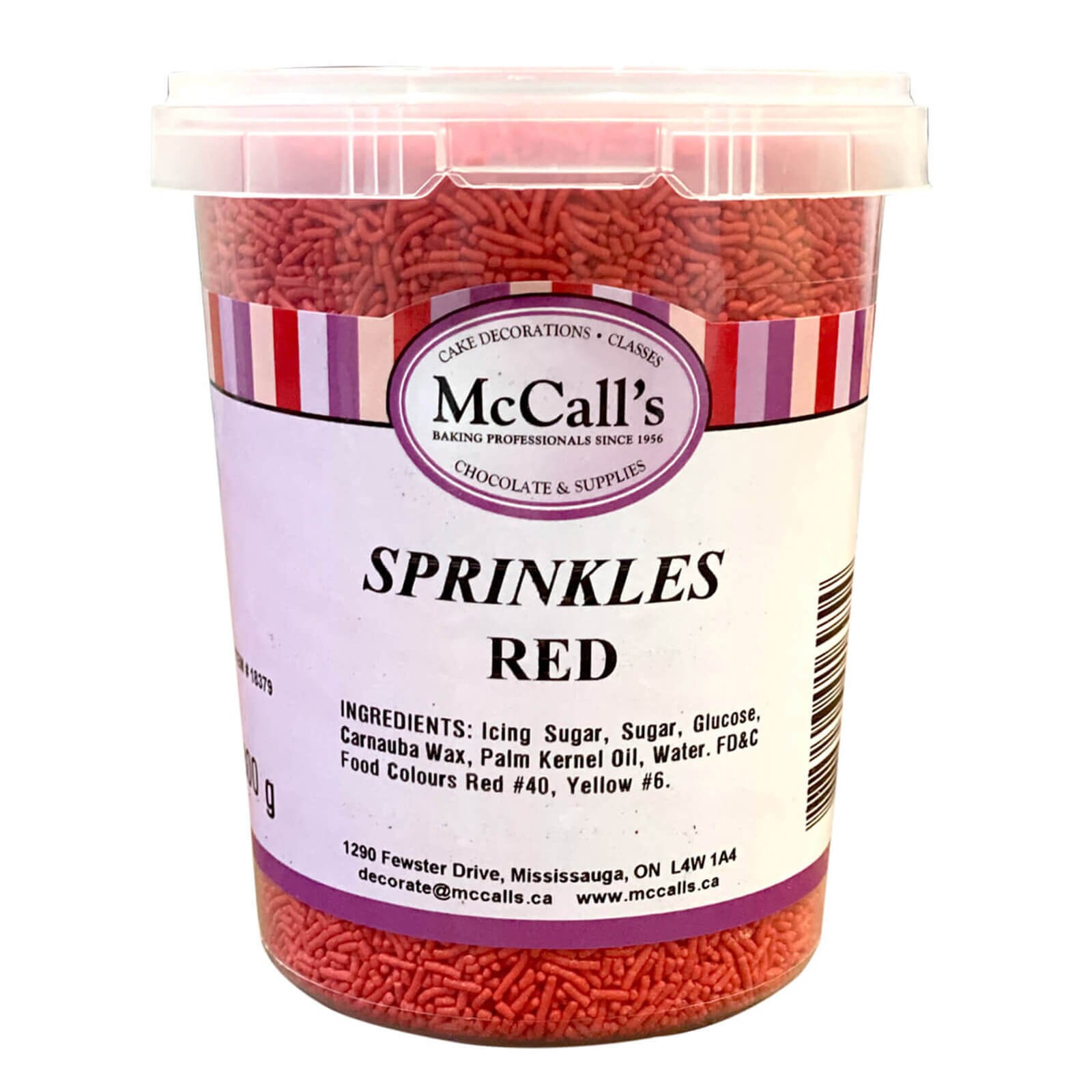 RED SPRINKLES 800 G