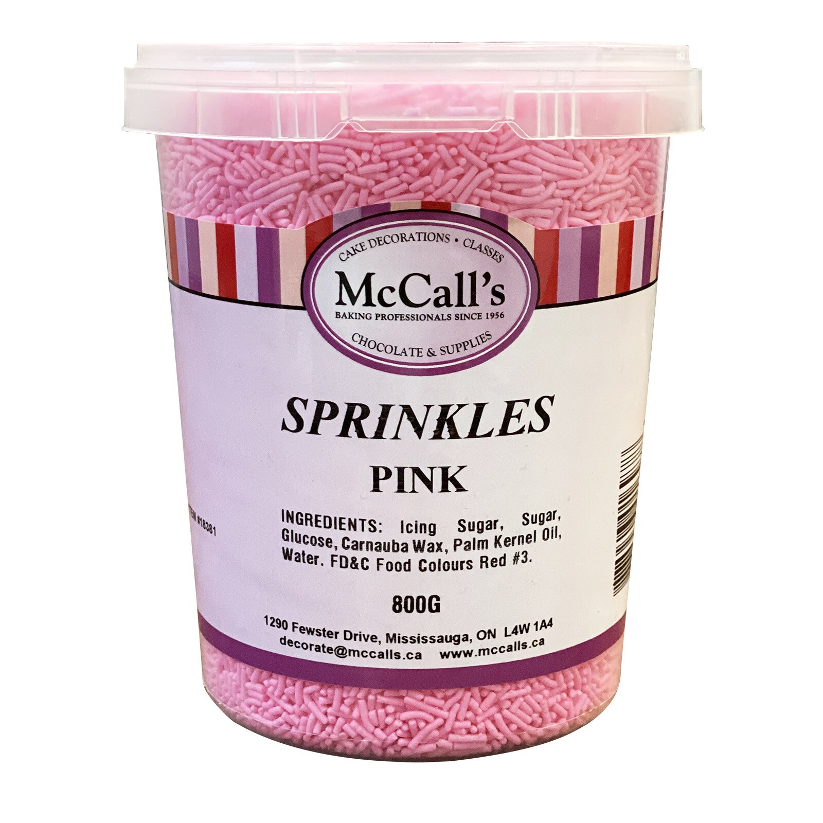 PINK SPRINKLES 800 G