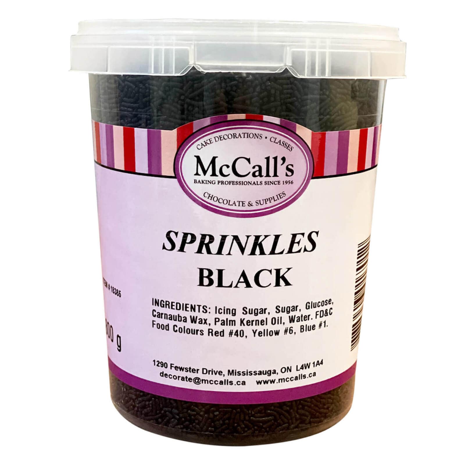 BLACK SPRINKLES 800 G