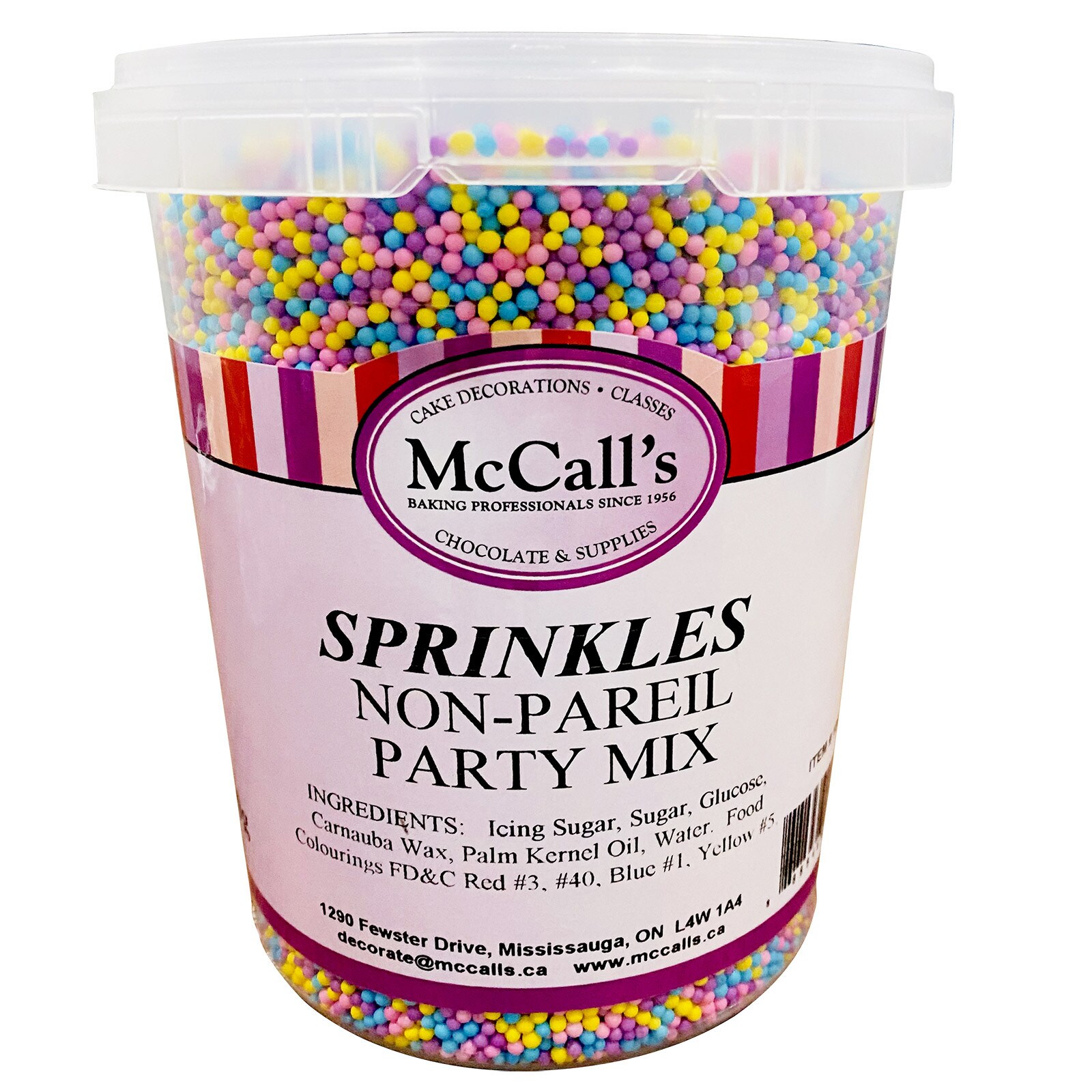 SPRINKLES NON-PAREIL PARTY MIX 800 G