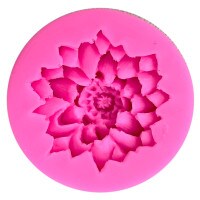 SILICONE MOLD - 3D LOTUS CHRYSANTHEMUM