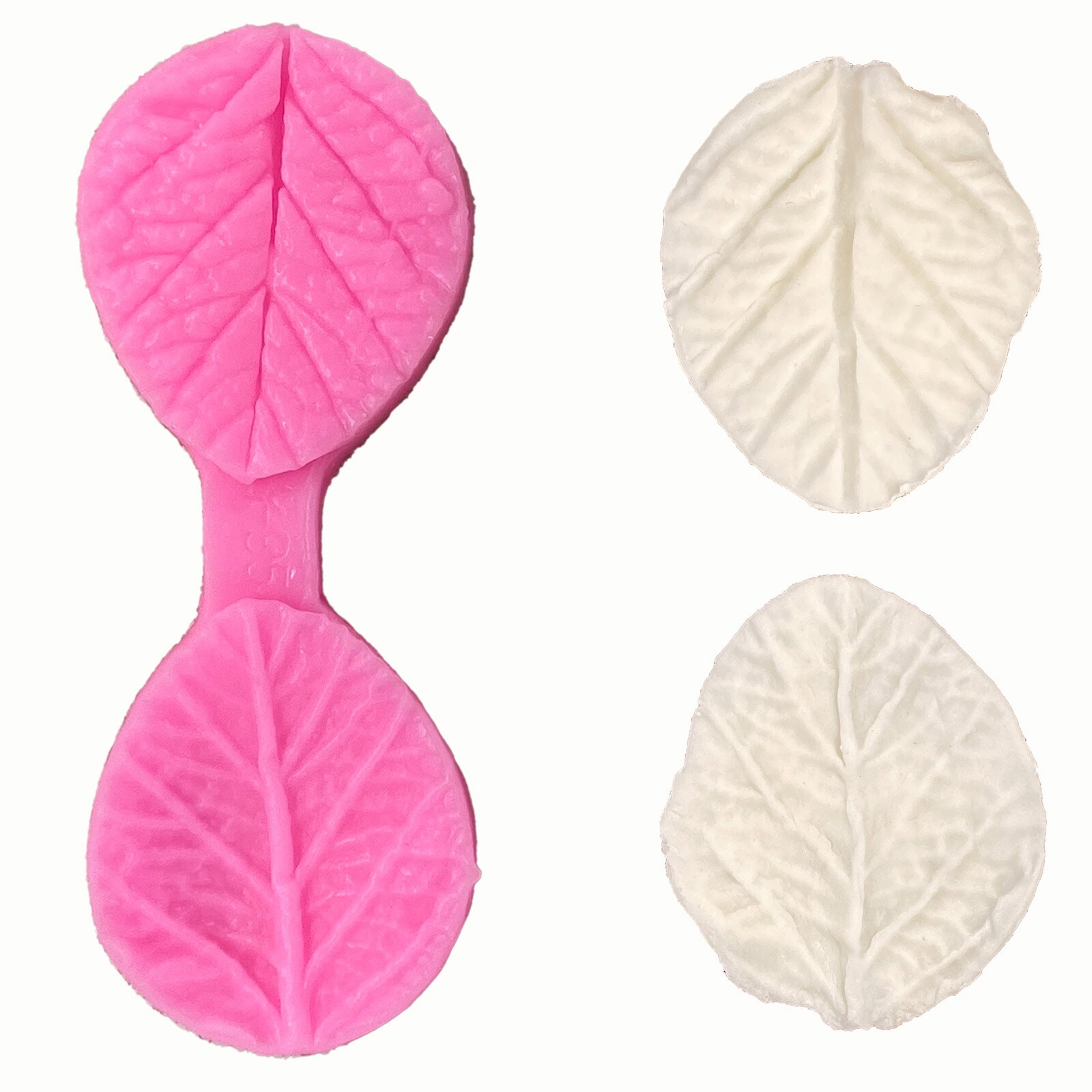 SILICONE MOLD - DOUBLE LEAF VEINER