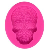 SILICONE MOLD - SKULL 