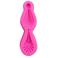 SILICONE MOLD - DROP LACE PATTERN