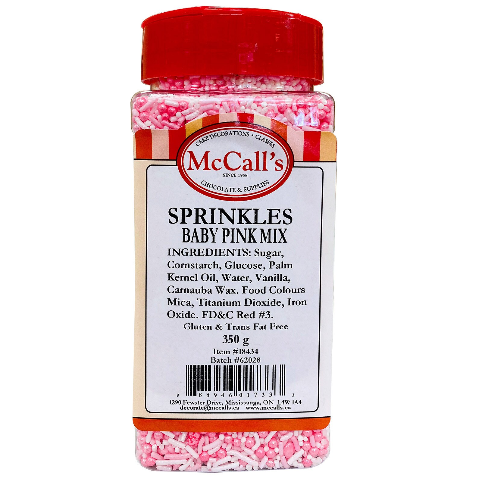 SPRINKLES BABY PINK MIX 350 G