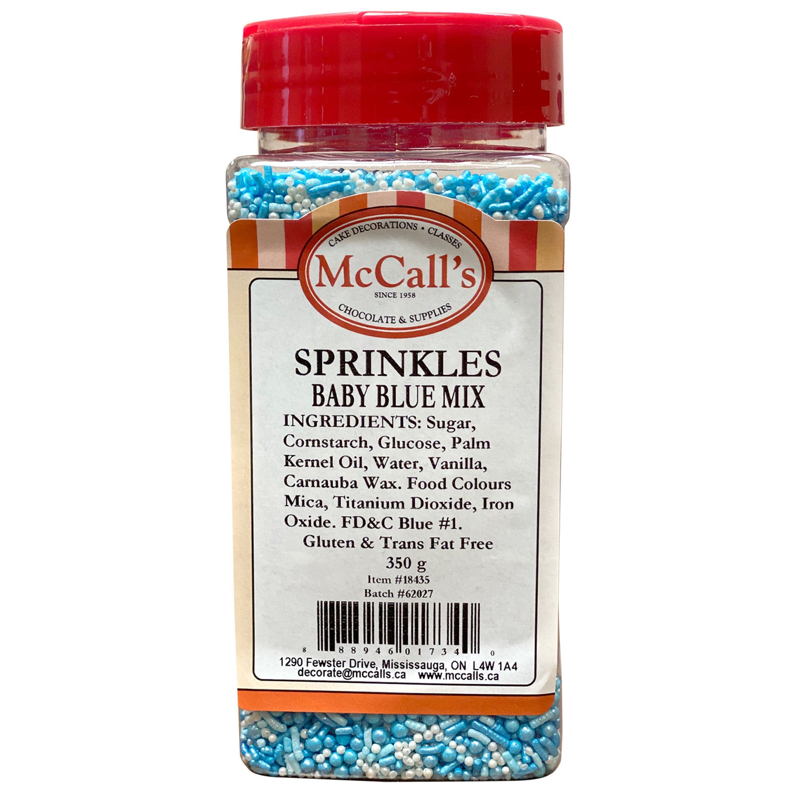 SPRINKLES BABY BLUE MIX 350 G