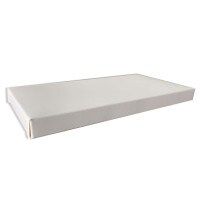 WHITE CHOCOLATE BAR BOX 155 X 75 X 12 MM 25-PACK