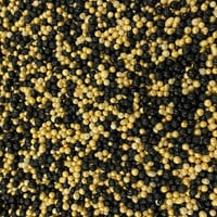 SPRINKLES NON-PAREIL BLACK & GOLD MIX  