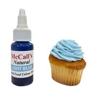 NATURAL LIQUID FOOD COLOR - LIGHT BLUE 30 ML / 1 OZ