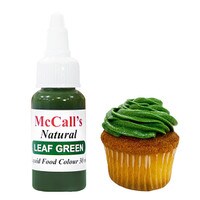 NATURAL LIQUID FOOD COLOR - LEAF GREEN 30 ML / 1 OZ