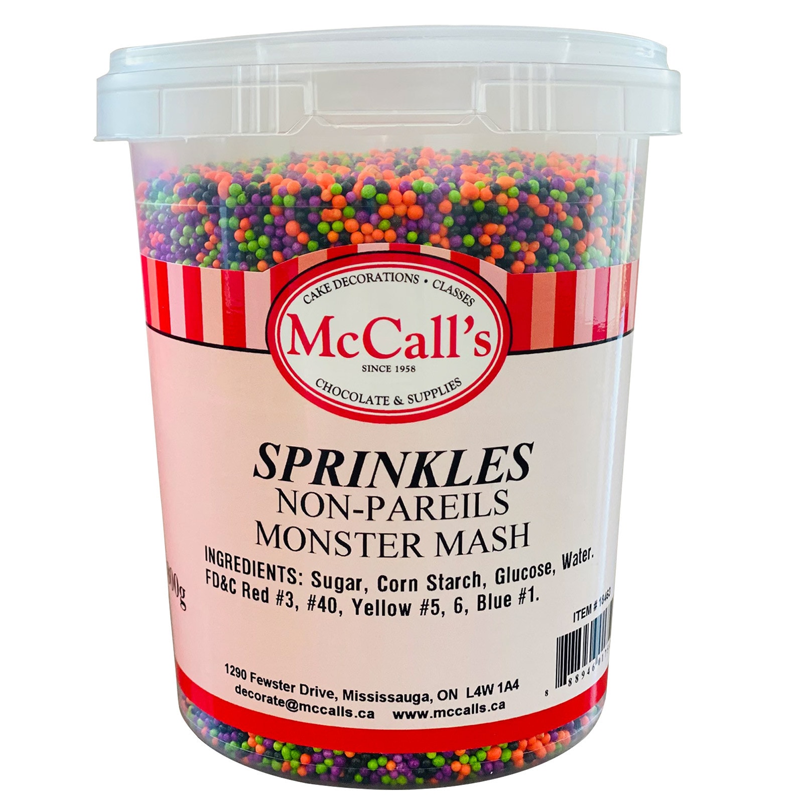 SPRINKLES MONSTER MASH NON-PAREILS 800 G