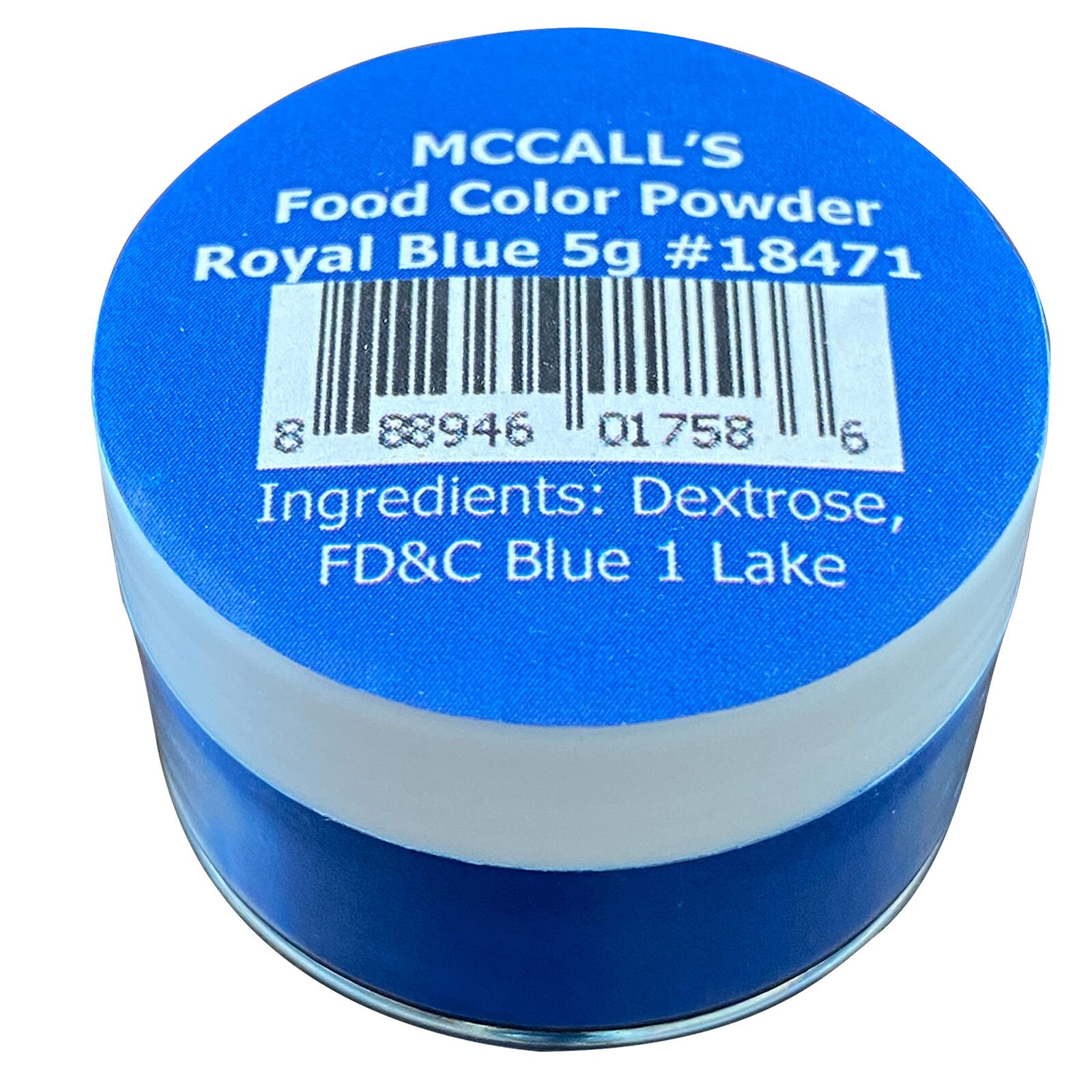 Powder Food Color For Candy & Chocolate Royal Blue 5g McCall's