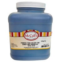 POWDER FOOD COLOR FOR CANDY & CHOCOLATE - ROYAL BLUE 454 G