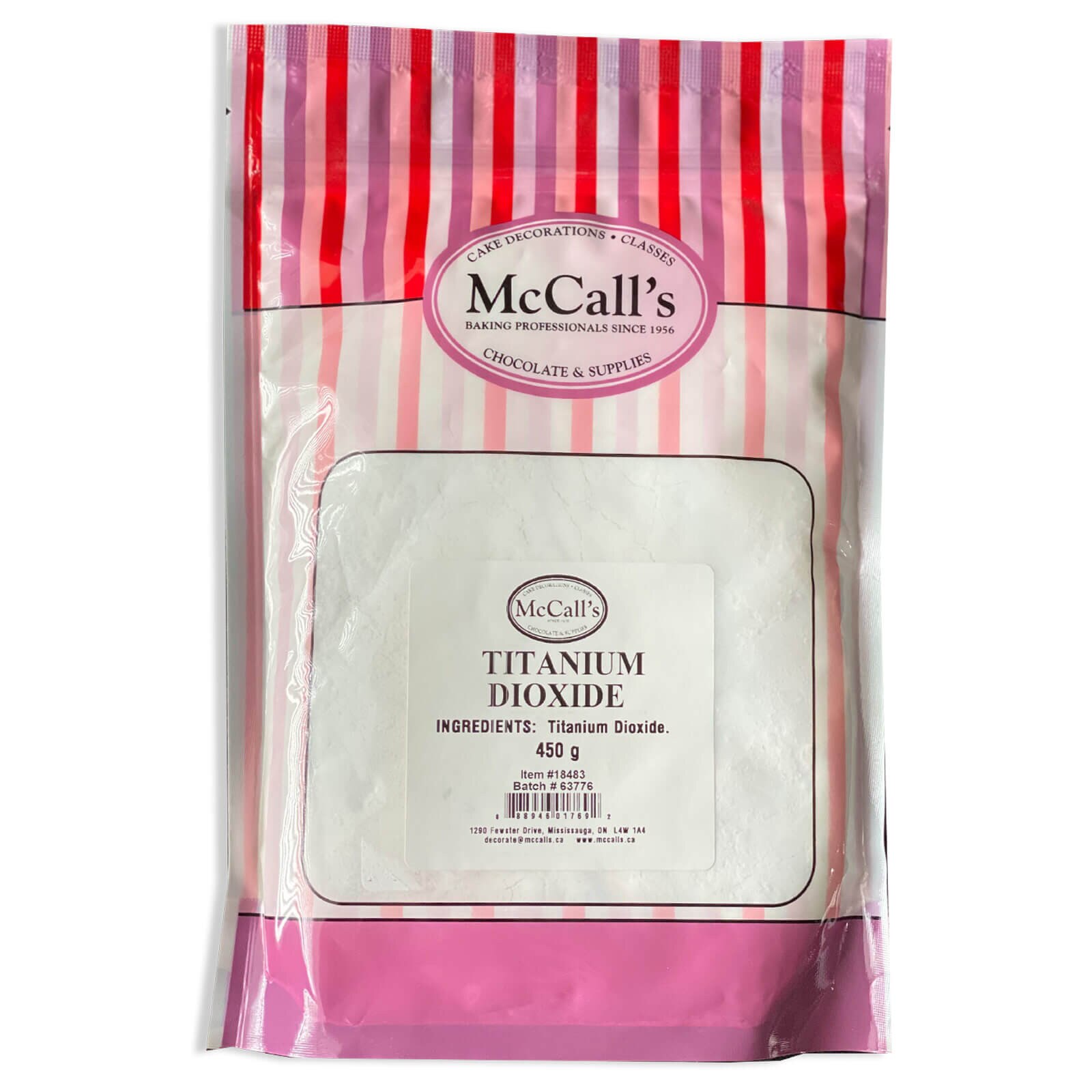 TITANIUM DIOXIDE 450 G