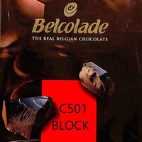 BELCOLADE DARK COVERTURE PURE CHOCOLATE 56% - 2.5 KG BAR