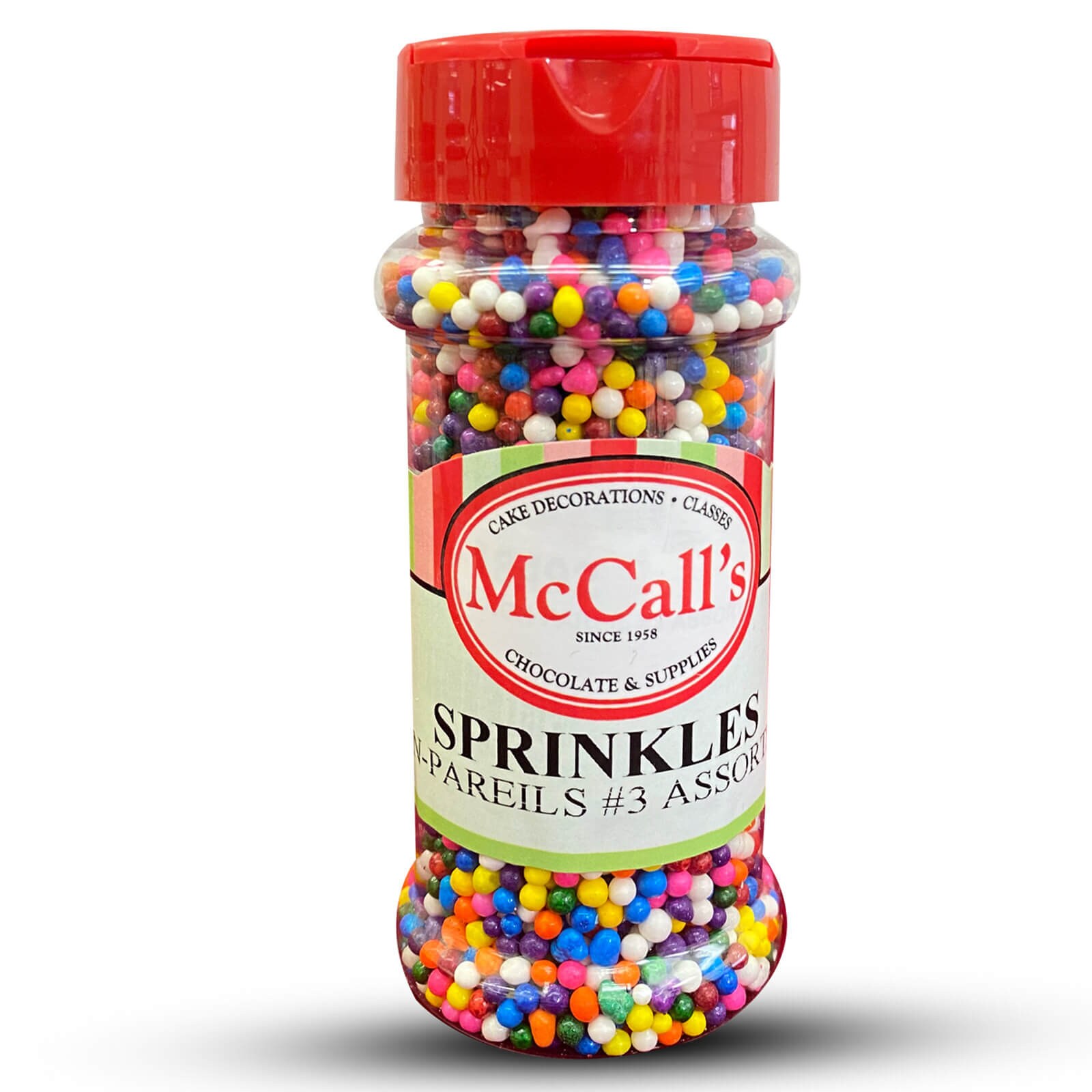 SPRINKLES NON-PAREIL #3 ASSORTED 80 G