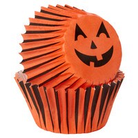 WILTON JACK-O-LANTERN MINI BAKING CUPS 100 PCS