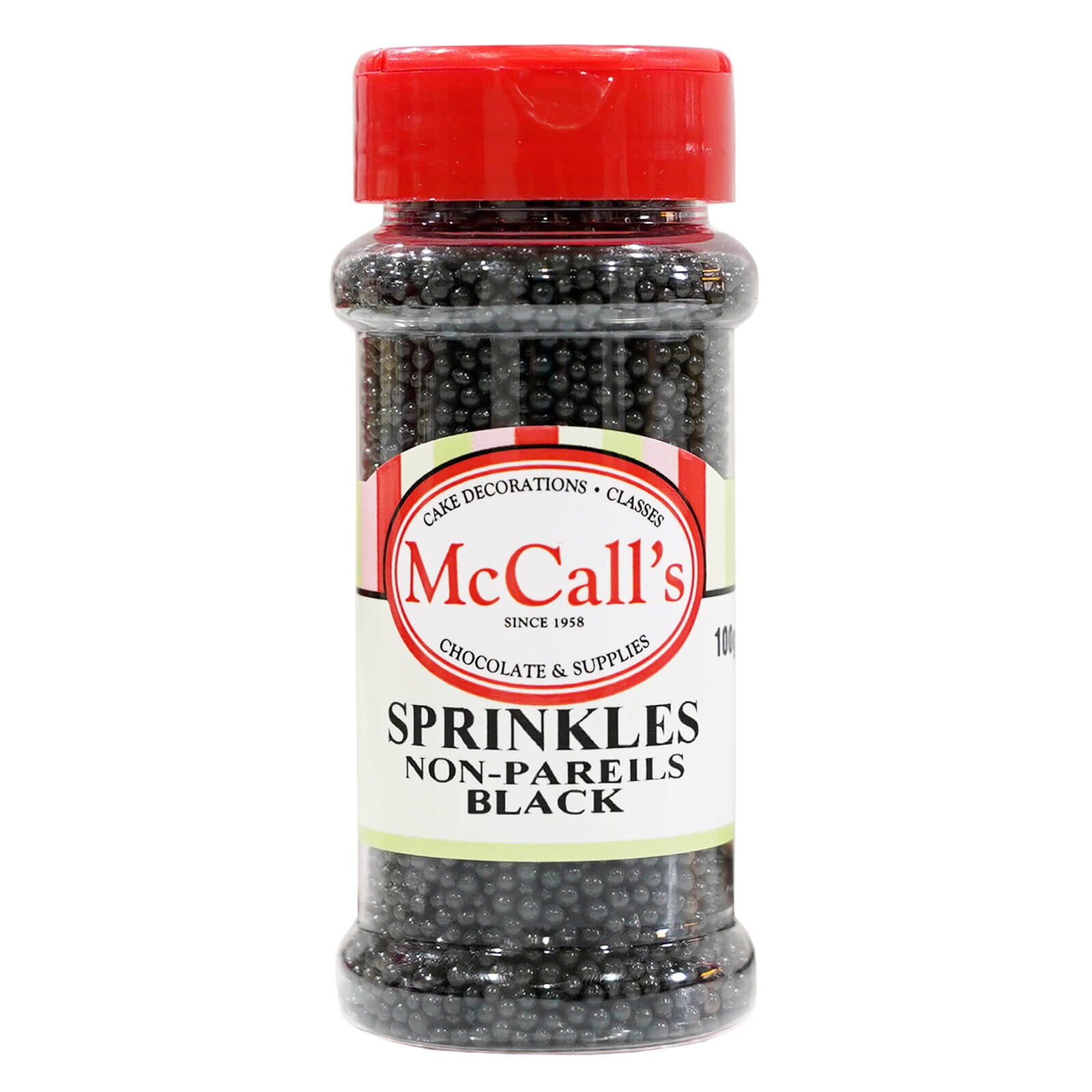 SPRINKLES NON-PAREIL BLACK 100 G 