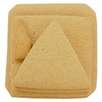 GINGERBREAD HOUSE PIECES 4.5" A-FRAME SMALL