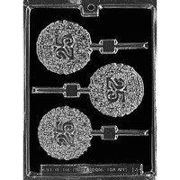 MOLD - 25TH LOLLY 3" X 1/4" (3)
