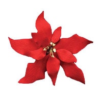 RED GUM PASTE POINSETTIA 