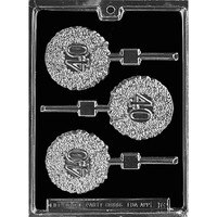 MOLD - 40TH LOLLY 3" X 1/4" (3)
