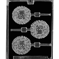 MOLD - 50TH LOLLY 3" X 1/4" (3)