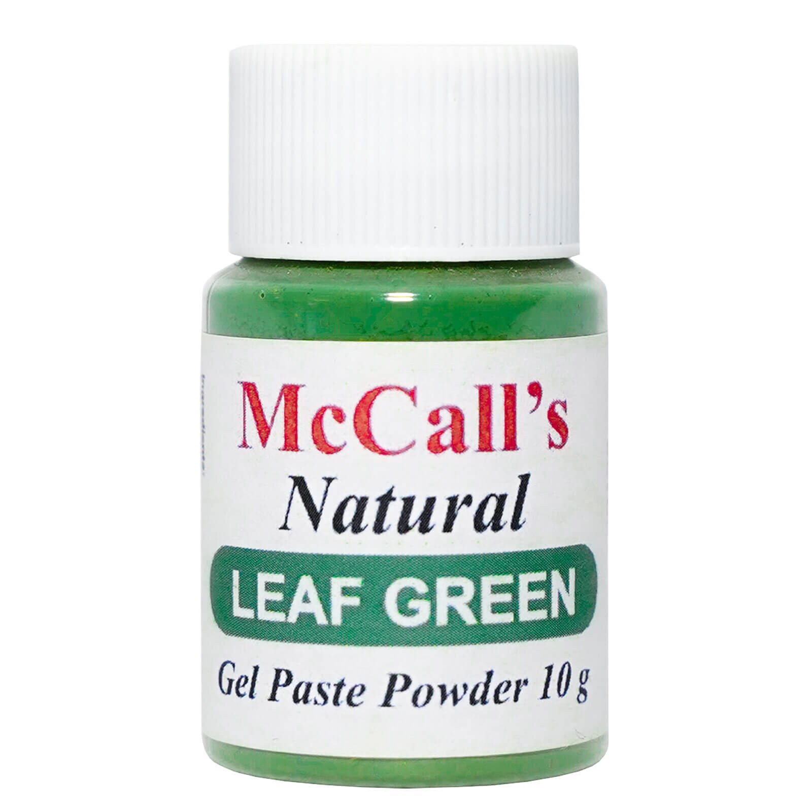 NATURAL POWDER FOOD COLOR - LEAF GREEN 10 G