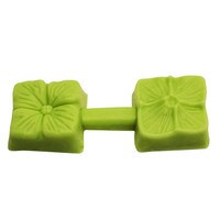 SILICONE MOLD - SQUARE FLOWER IMPRESSION 