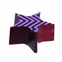 18 CAVITY MAGNETIC POLYCARBONATE STAR MOLD